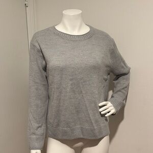 SOLD Banana Republic Light Gray Crew Neck Sweater